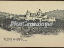 Fachada de Oriente y Mediodía del Monasterio de El Escorial (Madrid)