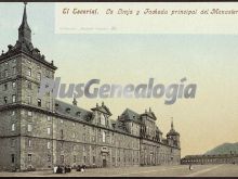 La Lonja y Fachada Principal del Monasterio de El Escorial (Madrid)