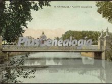 Puente Colgante en Aranjuez (Madrid)