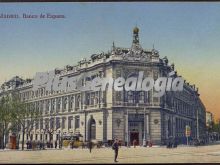 Entrada del Banco de España de Madrid