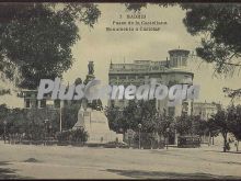 Monumeno a Emilio Castela en el Paseo de la Castellana de Madrid