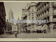 Calle de Sevilla en Madrid