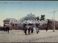 Estación del Mediodía (actual estación de Atocha) en Madrid