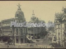 Entrada de la Gran Vía de madrid