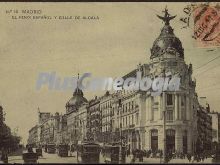 El Fénix español y calle de Alcalá en Madrid