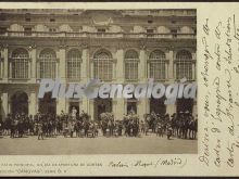 Patio Principal, un día de apertura de Cortes en Madrid