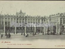 Palacio Real en Madrid - Plaza de la Armería