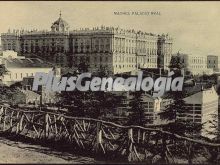 Vista general del Palacio Real en Madrid