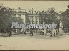 Plaza de Oriente en Madrid