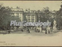 Plaza de Oriente en Madrid