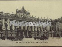 Palacio Real en Madrid: Plaza de la Armería