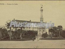 Estatua de Colón en madrid