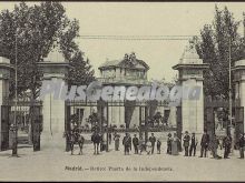 Puerta de la Independencia del Parque del Retiro en Madrid