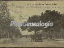 Paseo de Coches del Parque del Retiro en Madrid