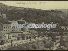 Vista desde la estación de Cercedilla (Madrid)