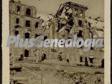 Gloriosas ruinas del seminario y cruz de los caídos de teruel