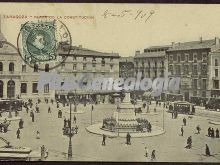 Plaza de la constitución de zaragoza