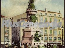 Imagen a color del monumento a los mártires de zaragoza