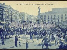 Los gigantes y los cabezudos de zaragoza