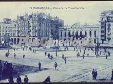 Plaza de la constitución de zaragoza