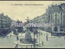 Paseo de la independencia de zaragoza