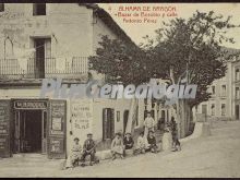 Bazar de borobio y calle antonio pérez de alhama de aragón (zaragoza)