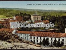 Vista general a color de los balnearios de alhama de aragón (zaragoza)