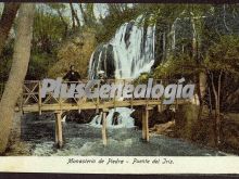 Puente del iris de monasterio de piedra (zaragoza)