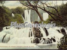 Cascada el vado de monasterio de piedra (zaragoza)