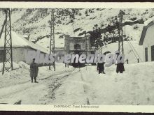 Tunel internacional de canfranc (huesca)