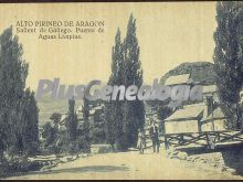 Foto antigua de SALLENT DE GALLEGO