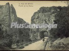 Portal de los baños en foz de biniés (huesca)