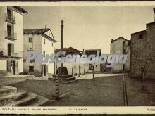 Plaza mayor de boltaña (huesca)