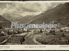 Vista general de broto (huesca)