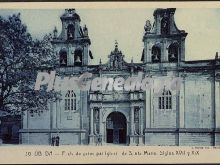 Fachada principal de la iglesia de santa maría en úbeda (jaén) (siglos xvi y xix)