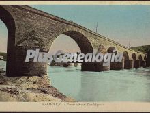 Puente sobe el guadalquivir en marmolejo (jaén)