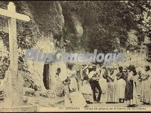 Danza de gitanos en el barrio de los mismos en granada