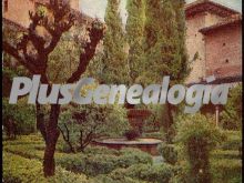 Jardín de lindaraja de la alhambra de granada
