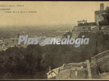 Torre de la vela y ciudad de granada