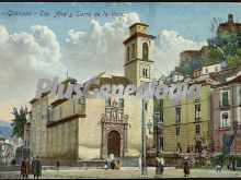 Iglesia de santa ana y torre de la vela (en color)