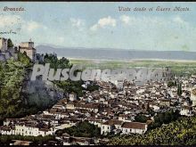 Vista de granada desde el sacro monte