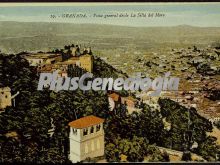 Vista general de granada desde la silla del moro