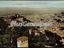 Vista general de granada desde la silla del moro