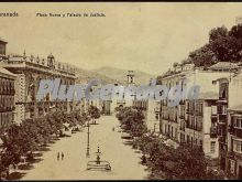 Vista aérea del palacio de justica y la plaza nueva de granada