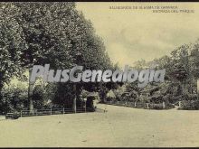 Entrada del parque de alhama (granada)