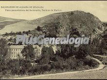 Vista panorámica el balnearios. termas de martos de alhama (granada)