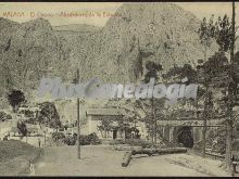 Alrededores de la estación de en el chorro (málaga)