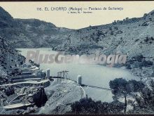 Pantano de gaitanejo en el chorro (málaga)