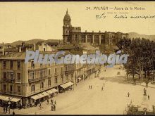 Acera de la marina en málaga