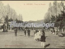 Paseo de la heredia en málaga